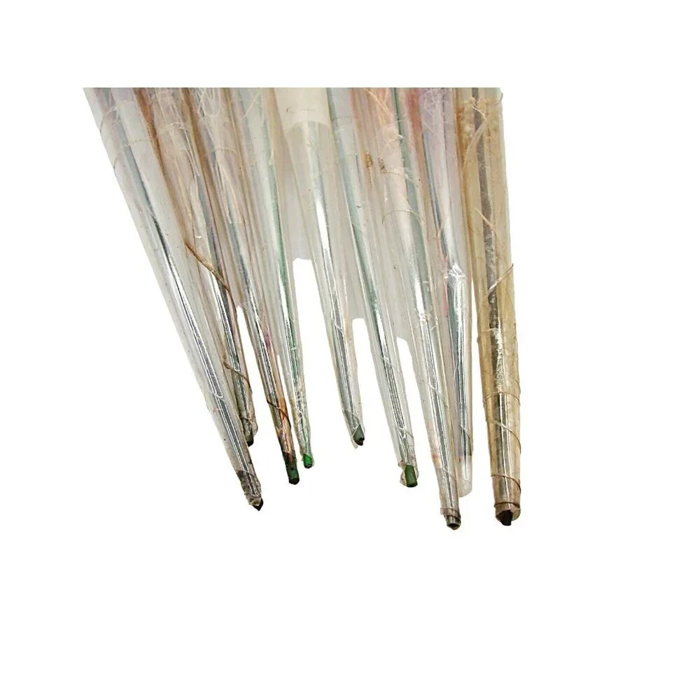 Lot 9 Single Stem Artificial Mini Roses Bouquet Single Wrapped Flowers Crafts